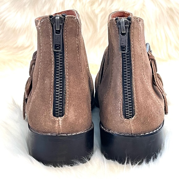 NWOT-Eight Second Angel Booties-Sz 8-Tan - Picture 8 of 12